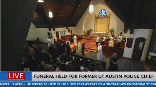 Funeral held for former UTPD Chief David Carter