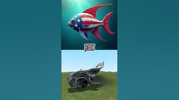 USA Animals vs Zoonomaly Part 2 #zoonomaly  #garrysmod #Animals