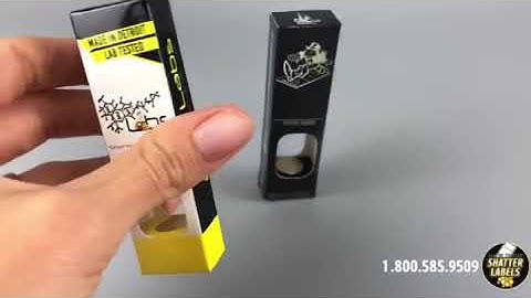 CUSTOM FULL COLOR PRINT BOXES FOR SYRINGES by Shatter Labels