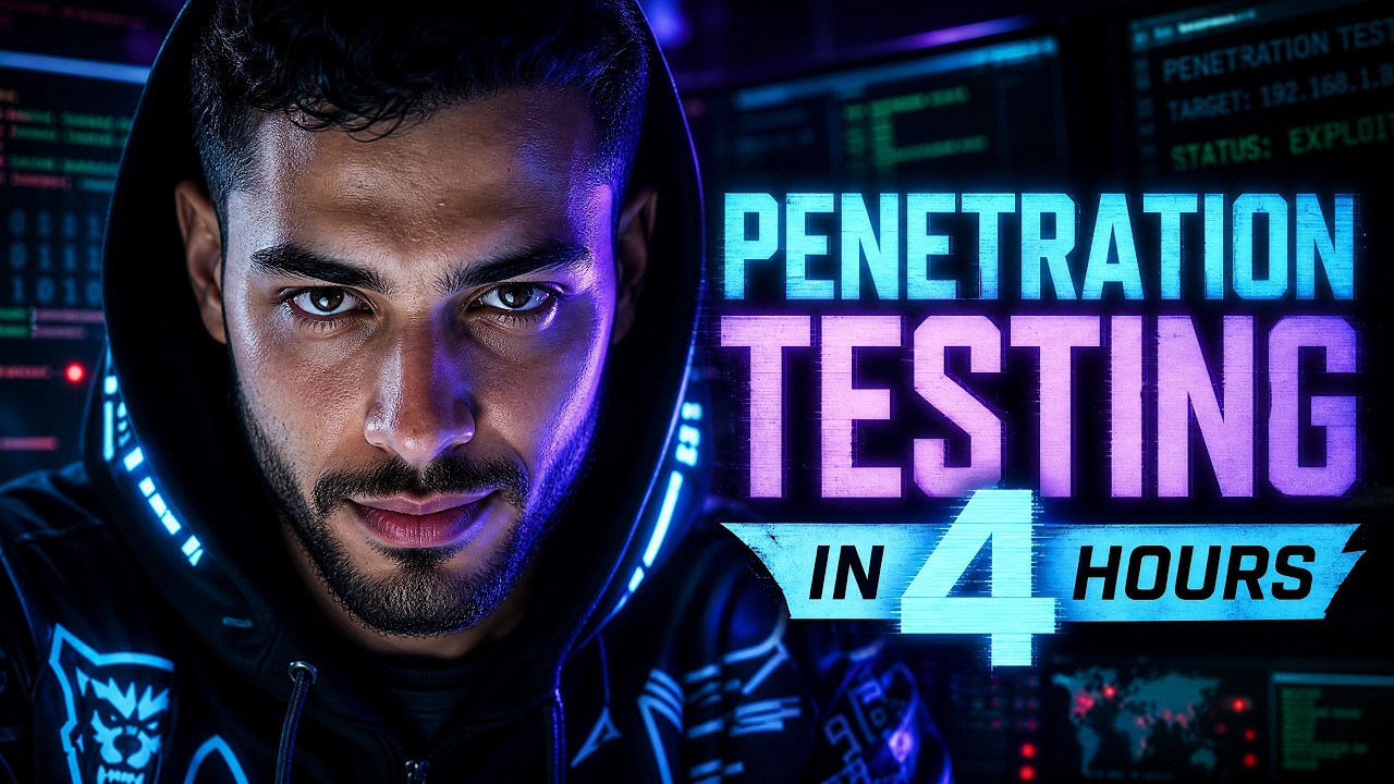 Penetration Testing Full Course in 4 Hours 2026 / Penetration Tutorial / Cyber Security Full Course