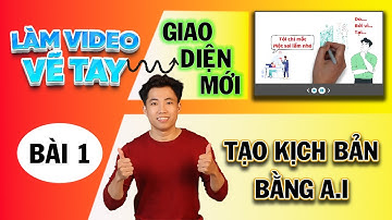 Bài 1: 2 cách tạo kịch bản bằng ai để làm video vẽ tay ấn tượng