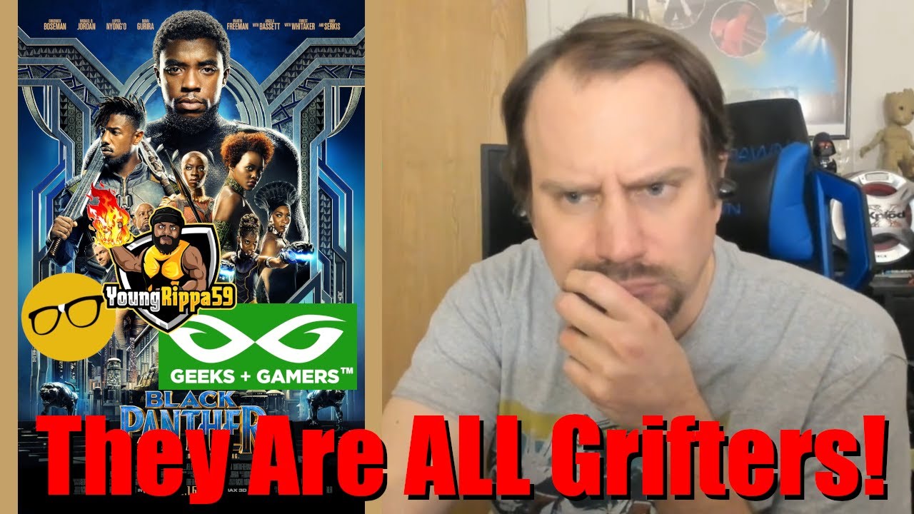 Fandom Menace Reviewing Black Panther (2018) PROVES They Are Griifters!