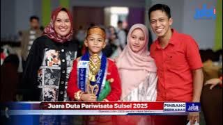 Pinrang Berkabar | Prestasi Gemilang Putra Putri Pinrang! Juara I Duta Pariwisata Sulsel 2025
