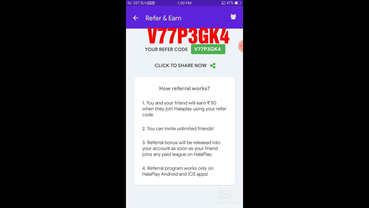 Halaplay refrel code , how to register in halaplay