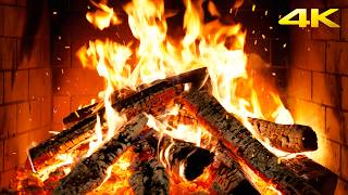 🔥 Mystic Cabin Fireplace (12 HOURS) with Soft Fire Glow and Cracking Logs for Warm Christmas Vibes screenshot 1