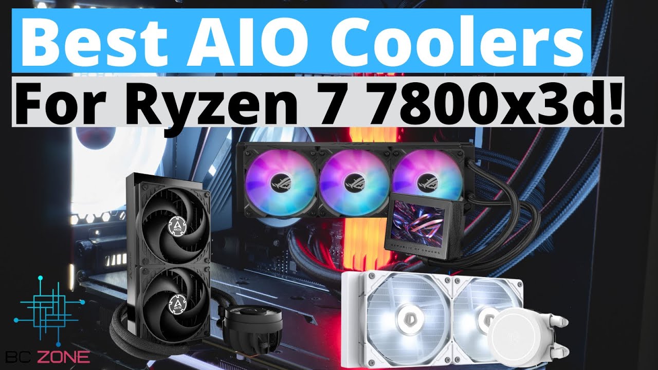 TOP 3] Best AIO Coolers For Ryzen 7 7800X3D In 2025! - YouTube