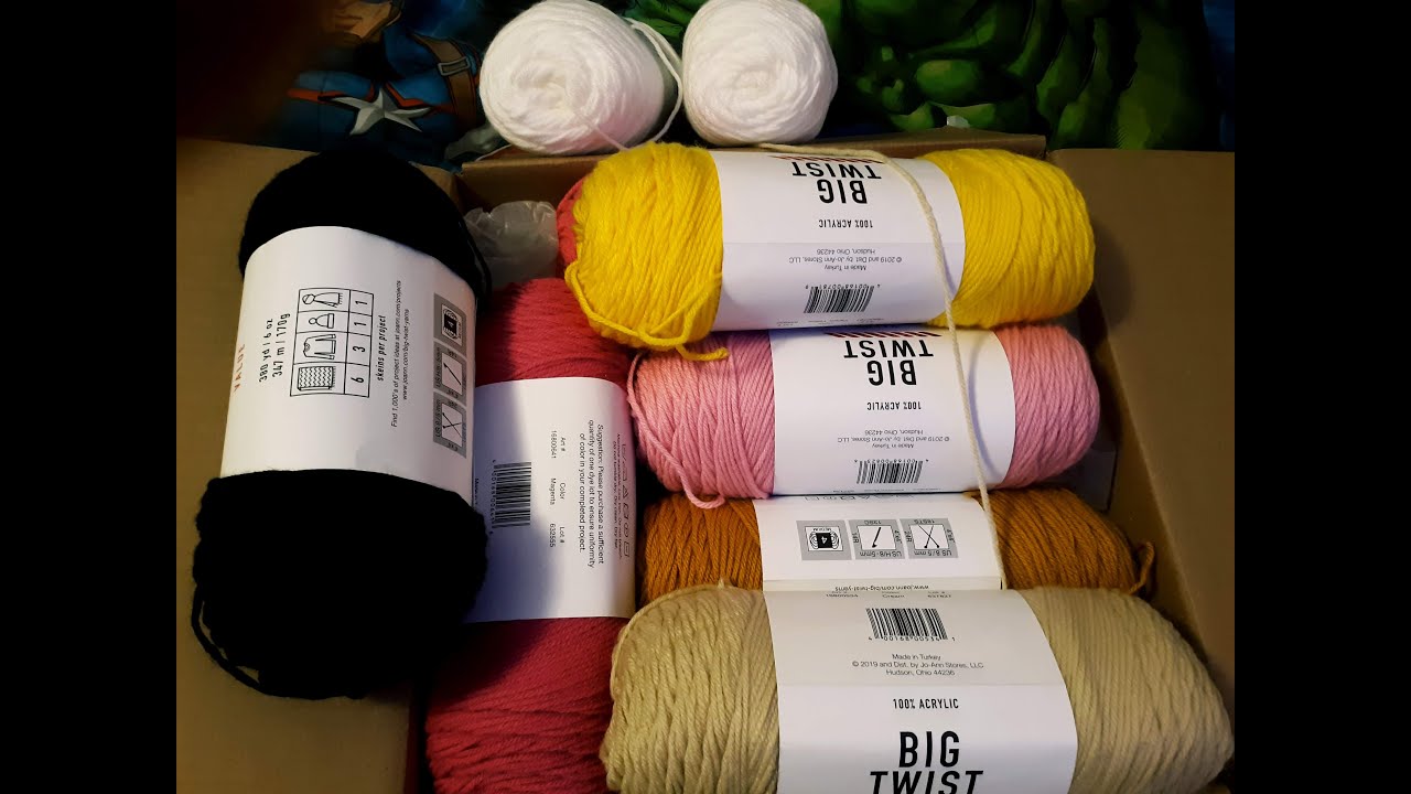 JOANN'S YARNORMOUS SALES YARN UNBOXING!!! YouTube