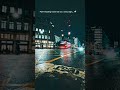 Midnight city rain and lo-fi beats 🚌🌧️ #shorts