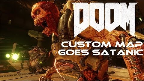 DOOM Custom Map Goes Satanic