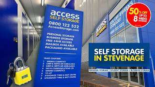 Save 50% on Storage Space in Stevenage Access Self Storage Today