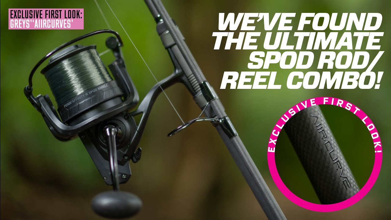 EXCLUSIVE! First Look at Greys' NEW Aiircurve Carp Rods