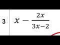 ACTIVITY 21 3 Addition and subtraction of algebraic fractions