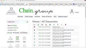 Bitcoin ♕ ⇡💲210.00 ⇡♕ Daily Payout Bitconnect ✧ Chain.Group ✧ Cloud Mining ✧ Margins  🔜 💰 Ep. 11 🚀