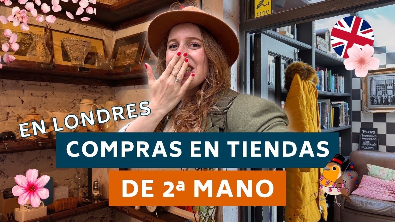 Tiendas de segunda mano en el centro de LONDRES - ¡Vamos de CHARITY SHOPS! + Paseo PRIMAVERA 🌸