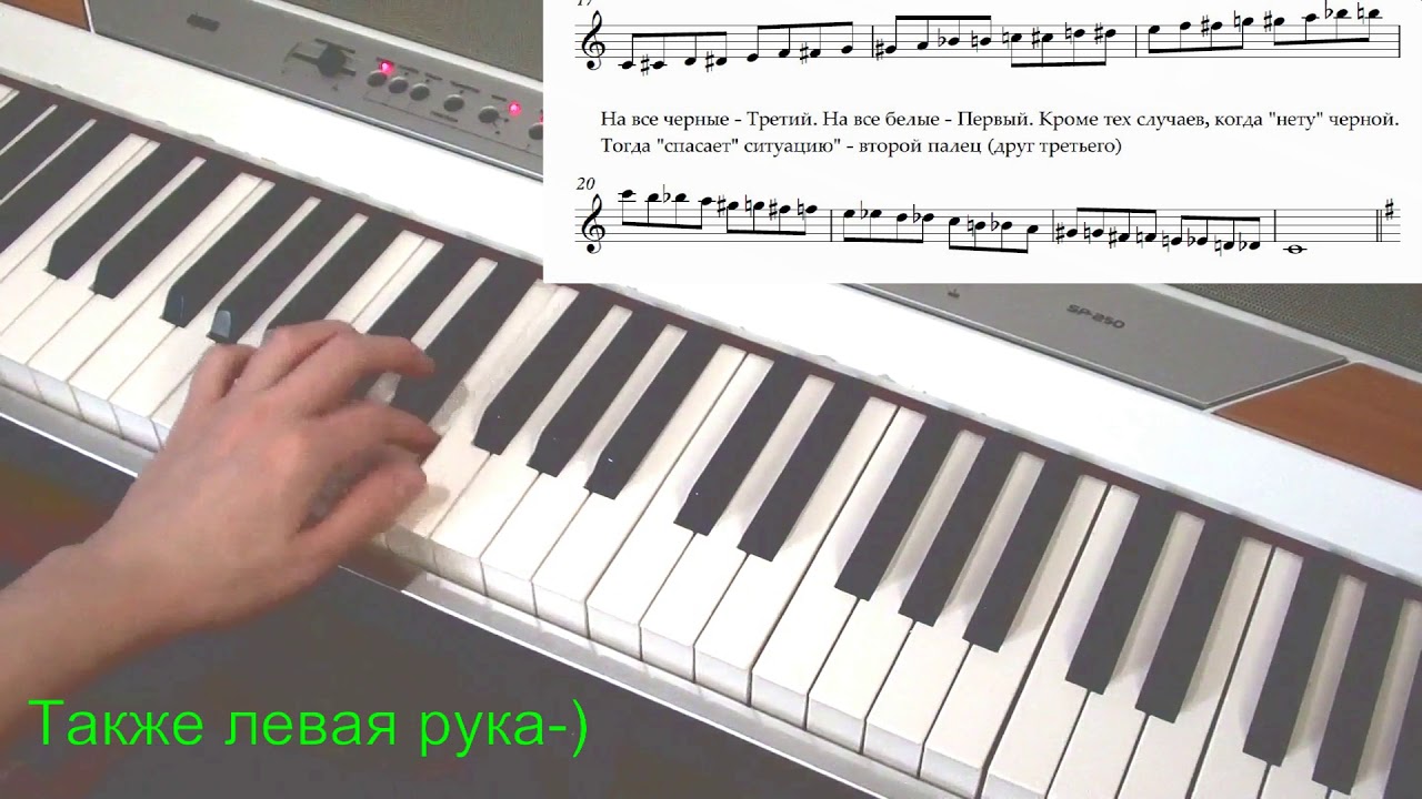 Упражнения на фортепиано для тех у кого мало времени и 4 - 5 октавная ...