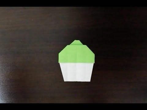 折り紙ランド Vol 285 スイーツの折り方 Ver 1 Origami How To Fold A Sweets Ver 1 Youtube
