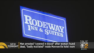 Man Covered In Blood During Arrest In Monroeville