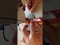 making a drawstring bag. #shorts #diybag #drawstringbag #sewing