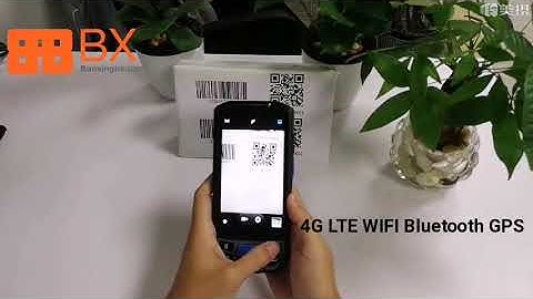 BX U9300 PDA thermal printing  Android 7.0 2D/1D barcode scanner