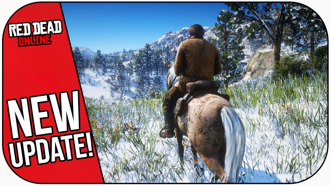 Red Dead Online CHRISTMAS WINTER UPDATE IS COMING! YouTube