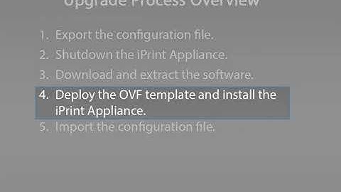iPrint Appliance   Updating to 1.0.1