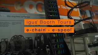 igus® Booth Tours - e-chain® e-spool®