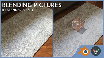 Blending Real Life pictures With 3D Objects In Blender & Fspy