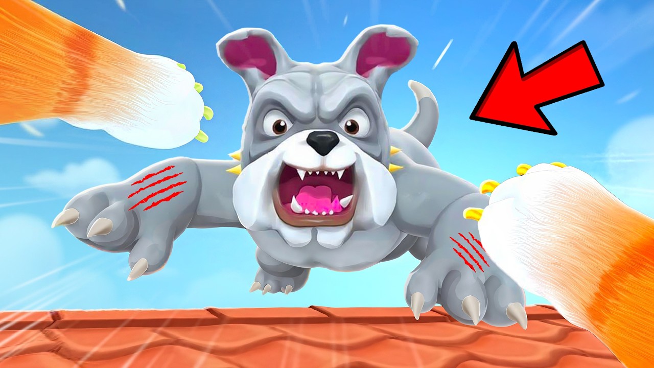 Throwing The DOG Off The Roof - I Am Cat VR