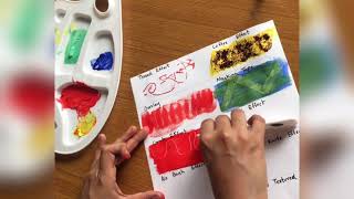 Acrylic Paint Techniques For Beginners Easy Techniques Acrylic Medium Part 2