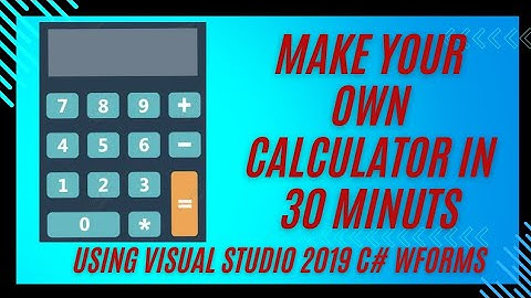 How to Design Calculator in WPF C# II How to Make WPF C# Grid Control  Calculator II