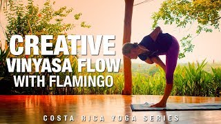Creative Vinyasa Flow with Flamingo Yoga Class - Five Parks Yoga
