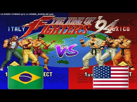 KOF 94 - ULISSES COBAIN vs SIMBA_SNK94-95