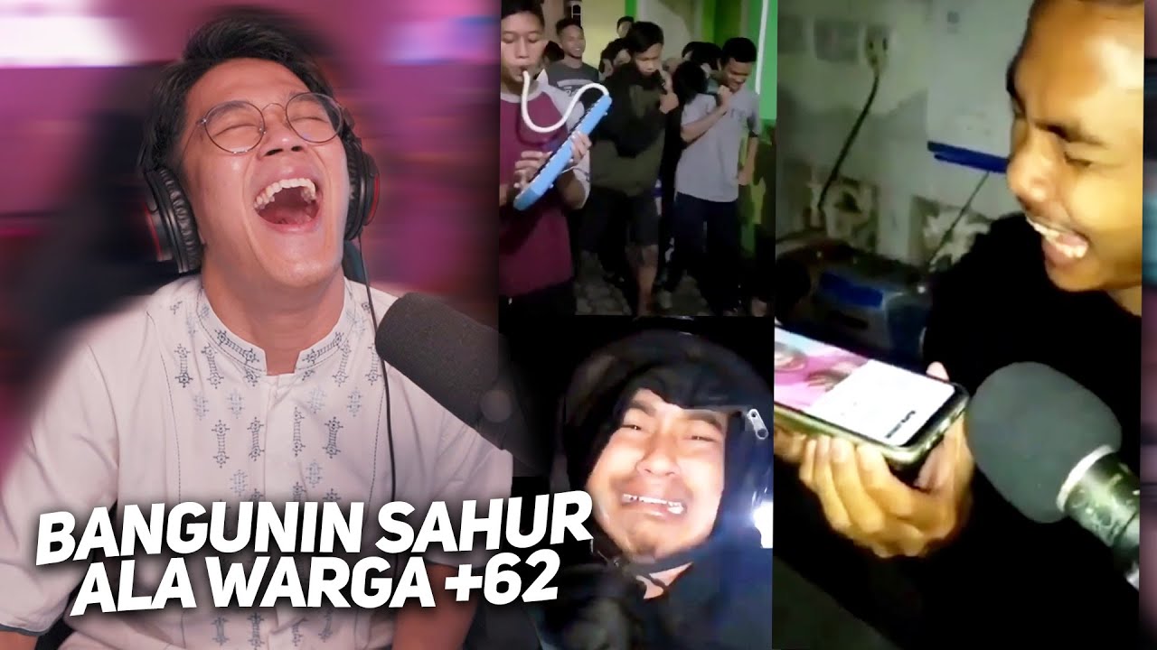 BANGUNIN SAHUR YG  CUMA ADA  DI  INDONESIA  YouTube