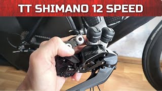 Сборка 12ск Shimano Di2 Time Trial | R7100, R8100, R9200