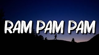 Natti Natasha &amp; Becky G - Ram Pam Pam (Letra/Lyrics)