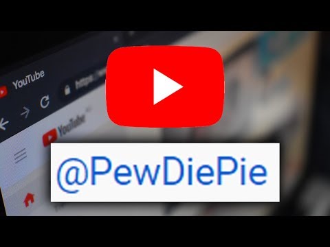 Come taggare qualcuno su YouTube @PewDiePie
