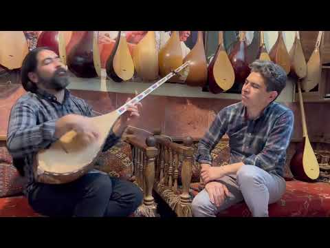 احیای دوتار پنجاه ساله در کارگاه سازتراشی کریم زاده