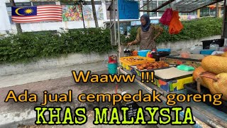 BELI CEMPEDAK GORENG SETELAH SHALAT JUMAT DI MASJID AS SALIHIN PADANG JAWA KLANG MALAYSIA