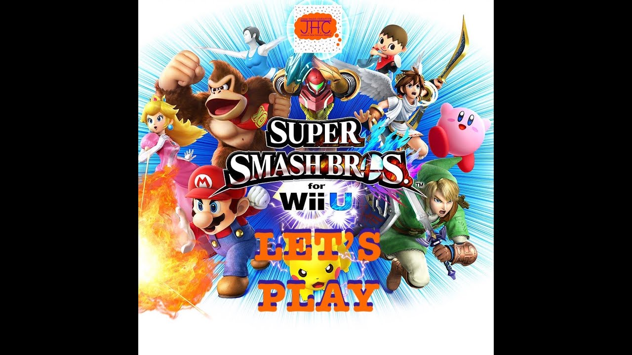 Super Smash Bros Wii U Box Art