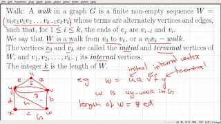 Video_10:  Paths, Walks and Cycles in Graph Theory