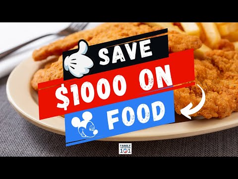 How to Save Money on Food at Disney | Save $1000