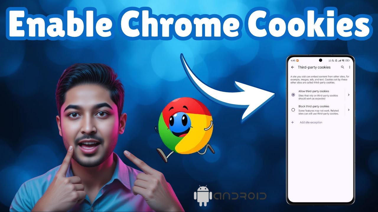 How To Enable Cookies In Google Chrome On Android - Full Guide