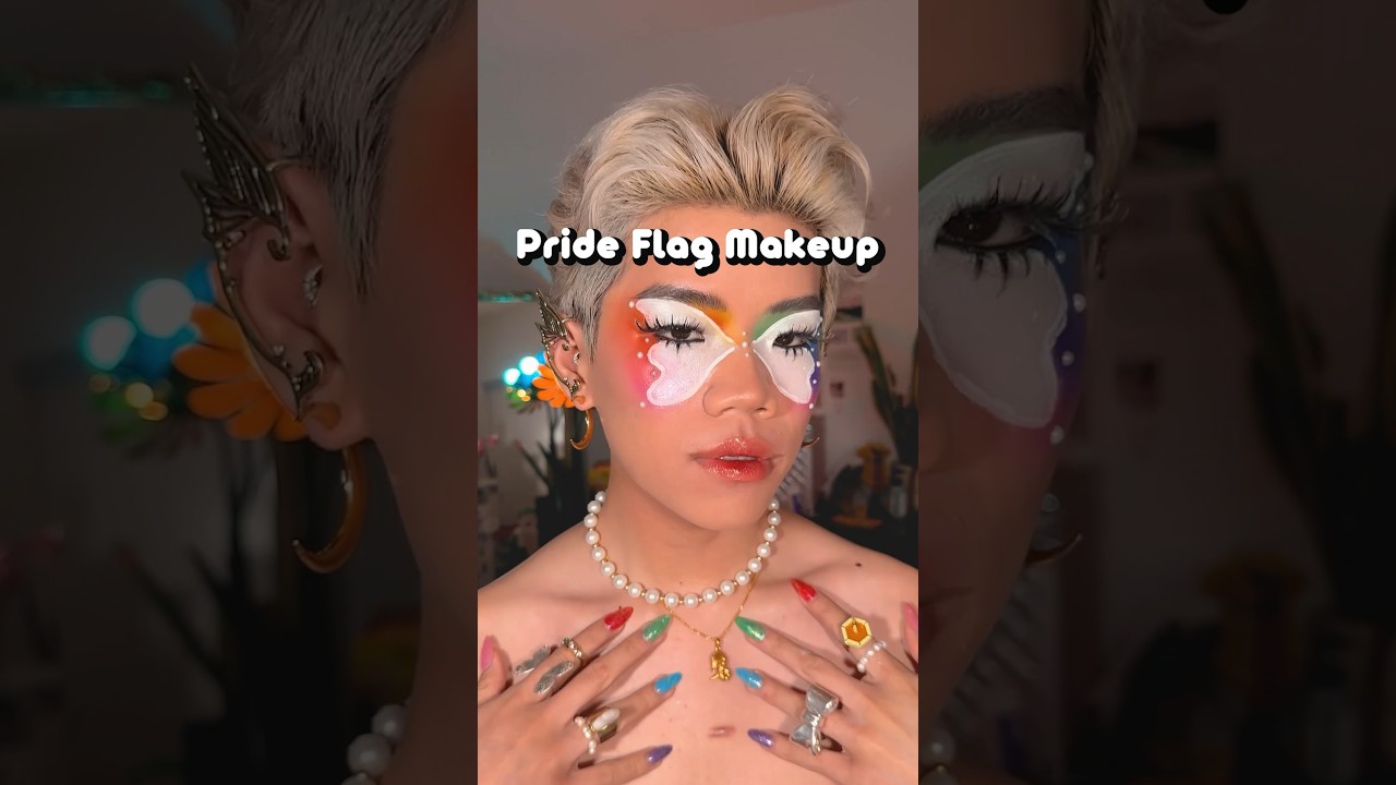 Pride Flag Makeup Tutorial 🏳️‍🌈 