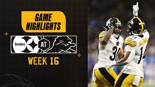Celebrity Steelers Top Plays in 29-24 Win at Lions | Pittsburgh Steelers Profile