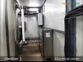 Aseptic processing unit in Container