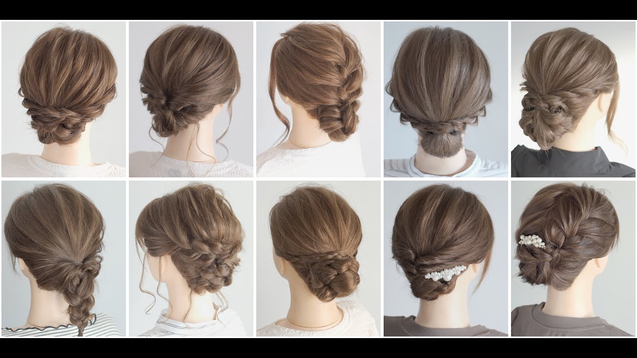 10 Простых Причесок для Свадьбы