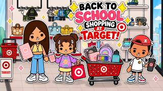 BACK TO SCHOOL SHOPPING at TARGET! ✏️ | Toca Life World 🌍