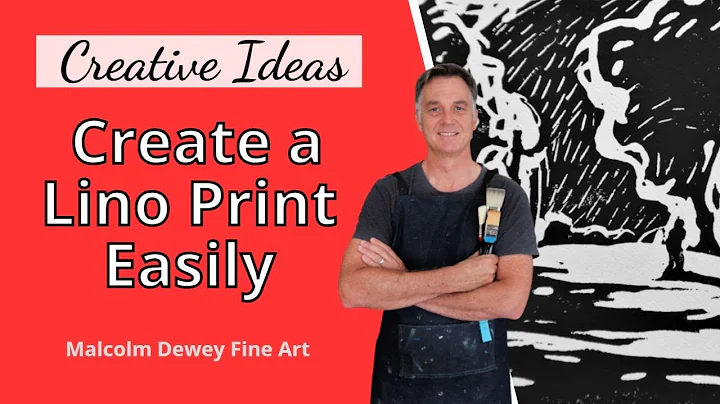 You Can Easily Make a LINO PRINT. Here's how! (Beg...
