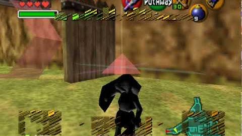 Zelda OoT: Play as Dark Link