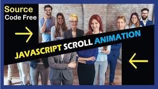 How to make simple JavaScript scroll animations